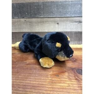 Russ Yomiko Classics Randy Rottweiler Dog Soft Plush Stuffed Animal 14” Long